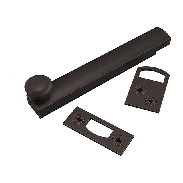 Baldwin 0322 - 4" Solid Brass Surface Bolt