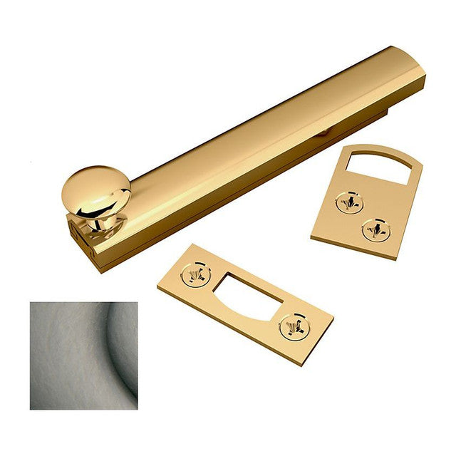 Baldwin 0322 - 4" Solid Brass Surface Bolt