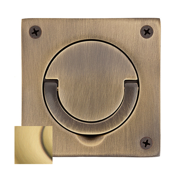 Baldwin 0397 - 3-1/2" x 3-1/2" Flush Ring Pull