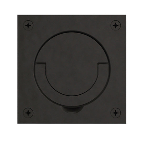 Baldwin 0397 - 3-1/2" x 3-1/2" Flush Ring Pull