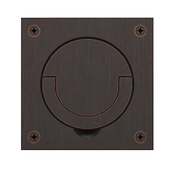 Baldwin 0397 - 3-1/2" x 3-1/2" Flush Ring Pull