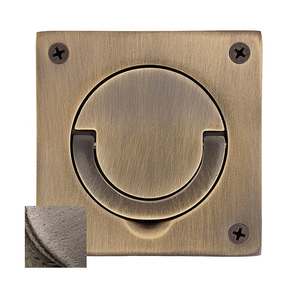 Baldwin 0397 - 3-1/2" x 3-1/2" Flush Ring Pull