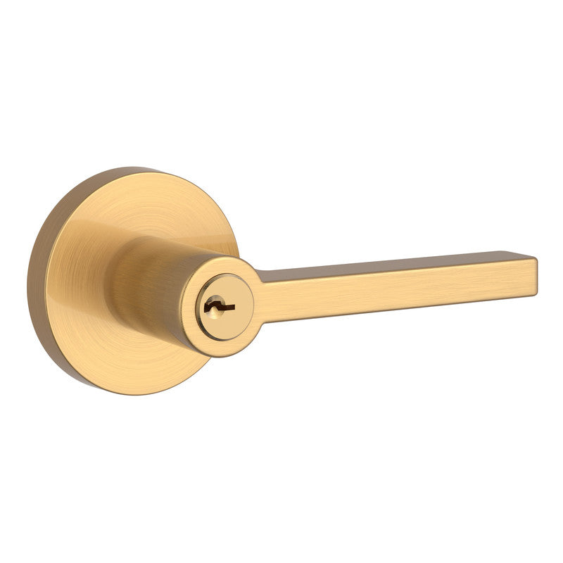 Baldwin Reserve SQU.CRR - Square Lever with Contemporary Round Rose