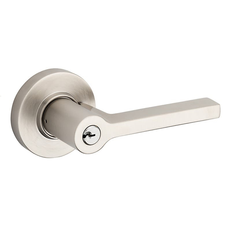 Baldwin Reserve SQU.CRR - Square Lever with Contemporary Round Rose