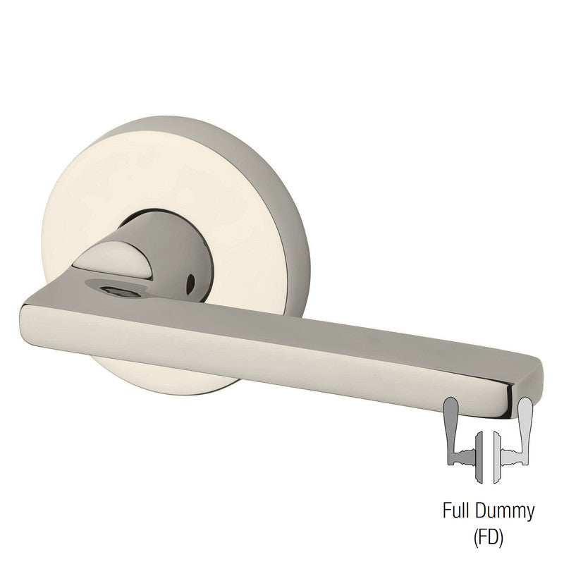 Baldwin Reserve SQU.CRR - Square Lever with Contemporary Round Rose