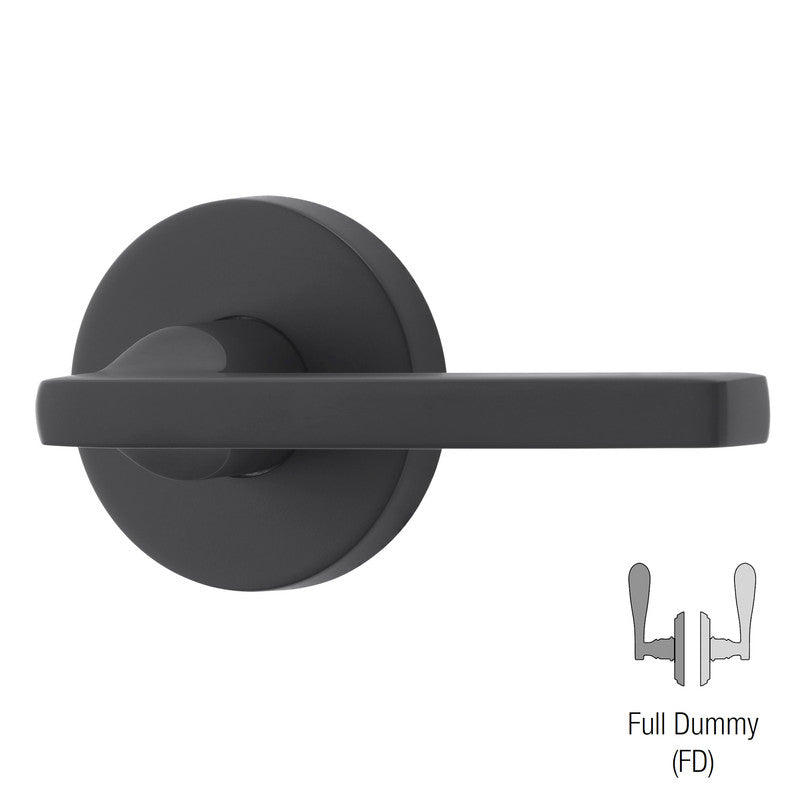 Baldwin Reserve SQU.CRR - Square Lever with Contemporary Round Rose