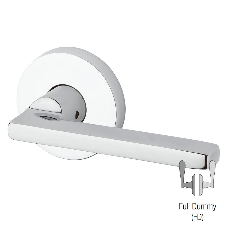 Baldwin Reserve SQU.CRR - Square Lever with Contemporary Round Rose