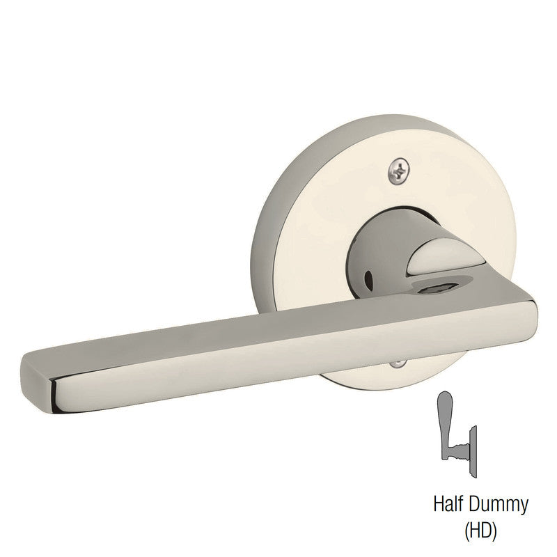 Baldwin Reserve SQU.CRR - Square Lever with Contemporary Round Rose
