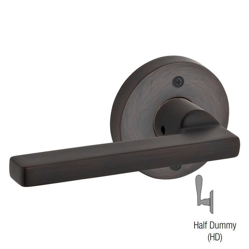 Baldwin Reserve SQU.CRR - Square Lever with Contemporary Round Rose