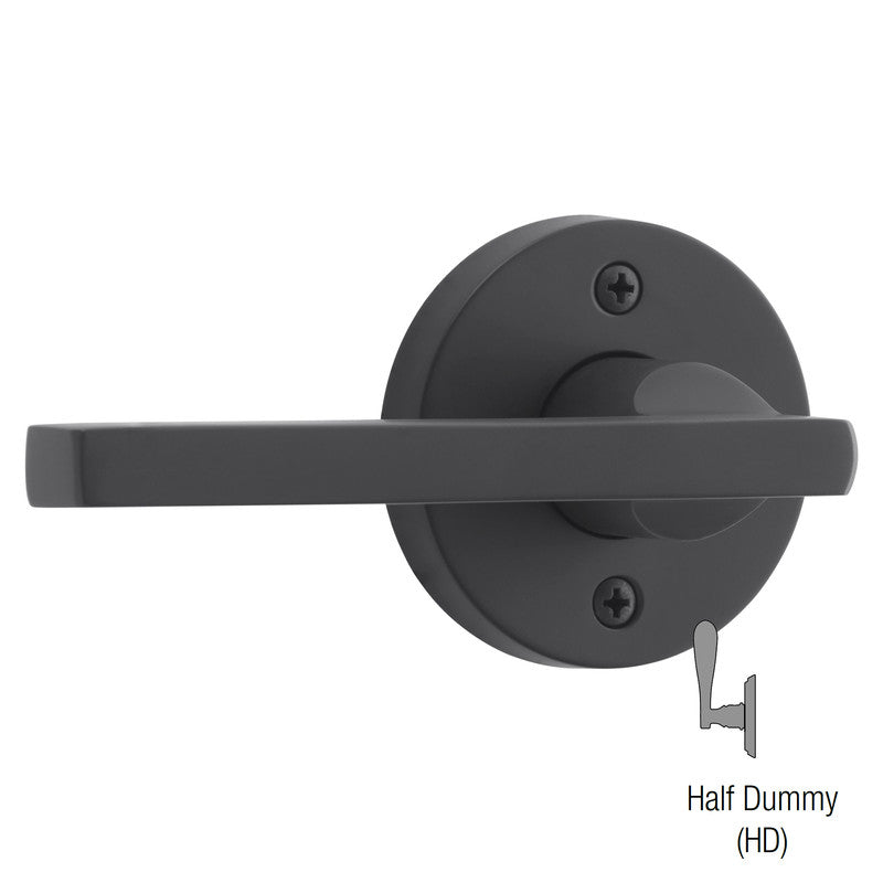 Baldwin Reserve SQU.CRR - Square Lever with Contemporary Round Rose