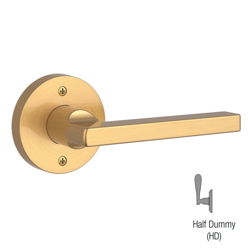 Baldwin Reserve SQU.CRR - Square Lever with Contemporary Round Rose