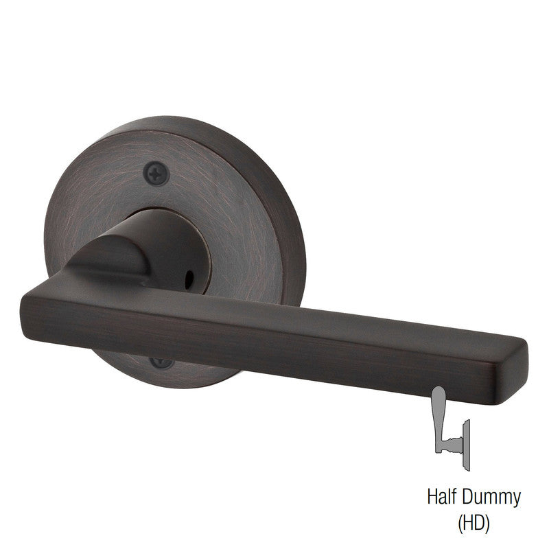 Baldwin Reserve SQU.CRR - Square Lever with Contemporary Round Rose