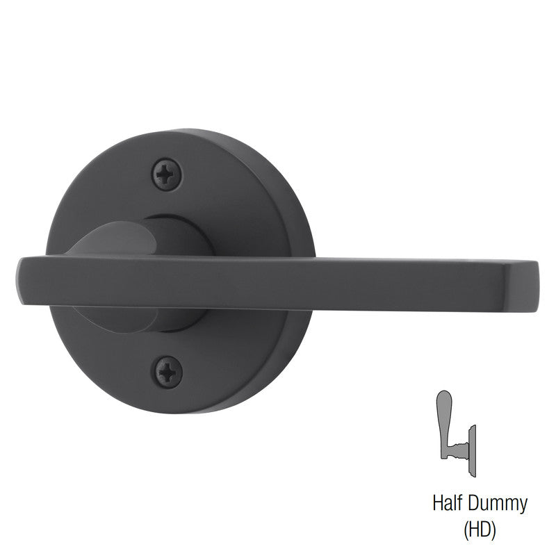 Baldwin Reserve SQU.CRR - Square Lever with Contemporary Round Rose