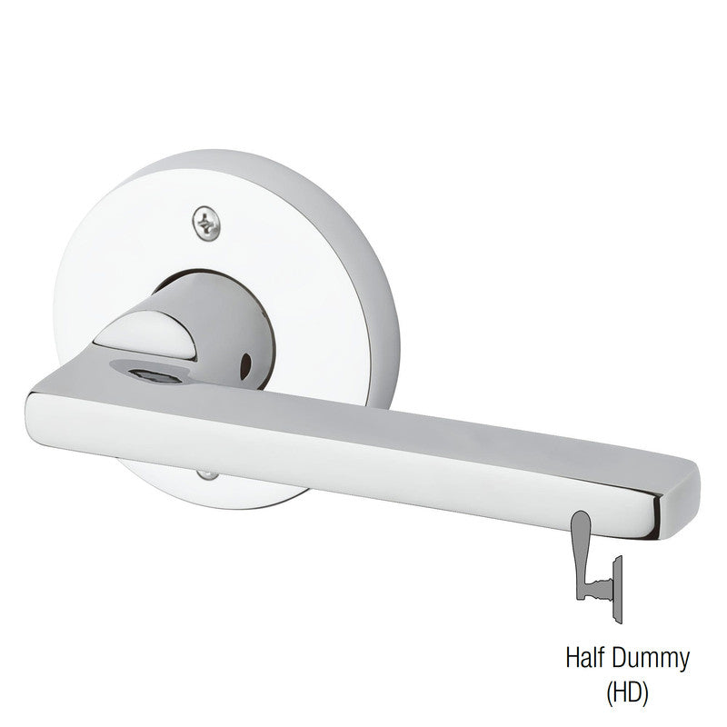 Baldwin Reserve SQU.CRR - Square Lever with Contemporary Round Rose