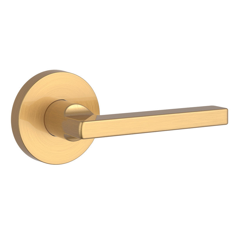 Baldwin Reserve SQU.CRR - Square Lever with Contemporary Round Rose