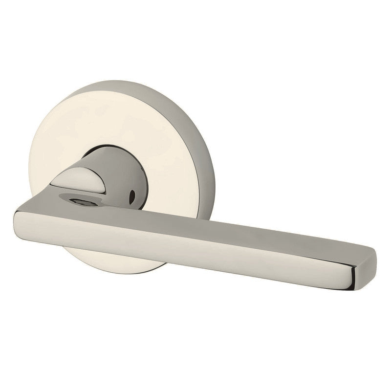 Baldwin Reserve SQU.CRR - Square Lever with Contemporary Round Rose