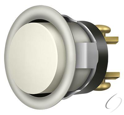 BBC20-REPLU15 Replacement Bell Button; Satin Nickel Finish