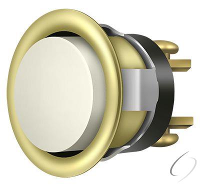 BBC20-REPLU3 Replacement Bell Button; Bright Brass Finish