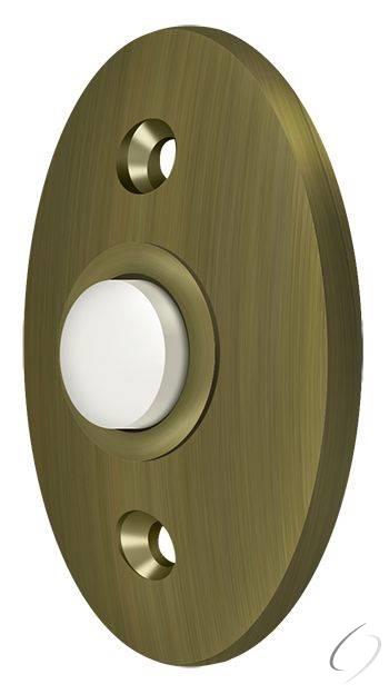BBC20U5 Bell Button; Standard; Antique Brass Finish