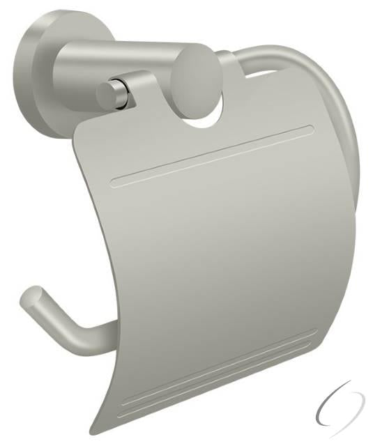 BBN2011-15 Toilet Paper Holder with Cover; BBN Series; Satin Nickel Finish