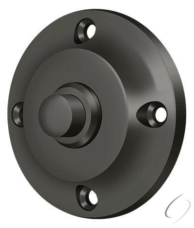 BBR213U10B Bell Button; Round Contemporary; Oil Rubbed Bronze Finish