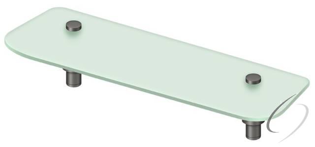 BBS1575-10B 15-3/4" Shampoo Shelf with Glass BBS Series; Oil Rubbed Bronze Finish