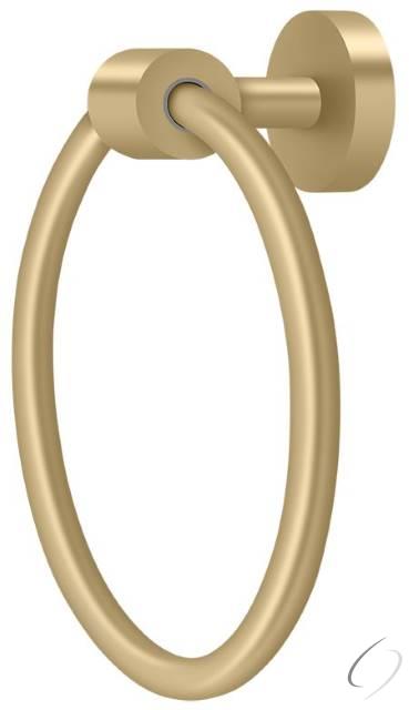 BBS2008-4 Towel Ring BBS Series; Satin Brass Finish