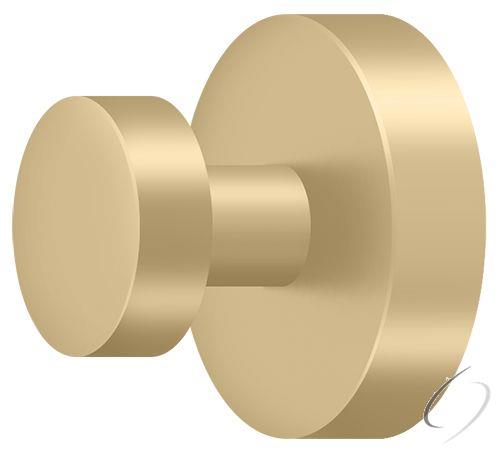 BBS2009-4 Single Robe Hook BBS Series; Satin Brass Finish