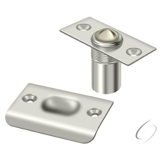 BC218U14 Ball Catch; Bright Nickel Finish