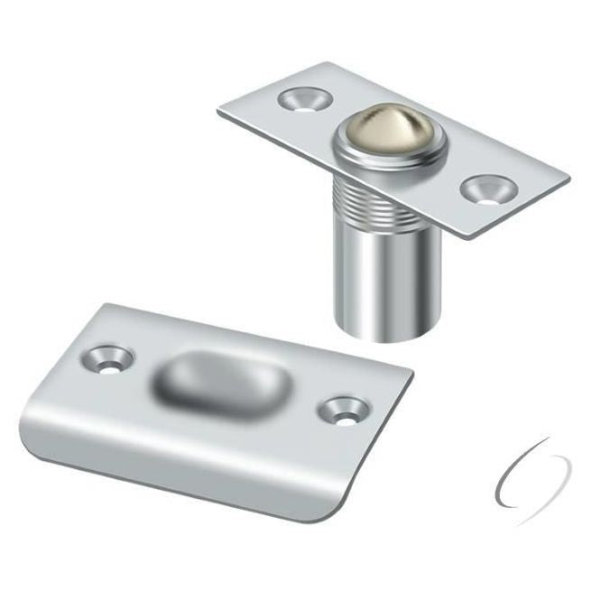 BC218U26 Ball Catch; Bright Chrome Finish