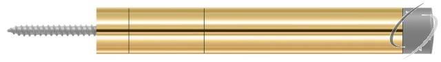 BDS450CR003 Extension Baseboard Door Bumper; Solid Brass; Lifetime Brass Finish