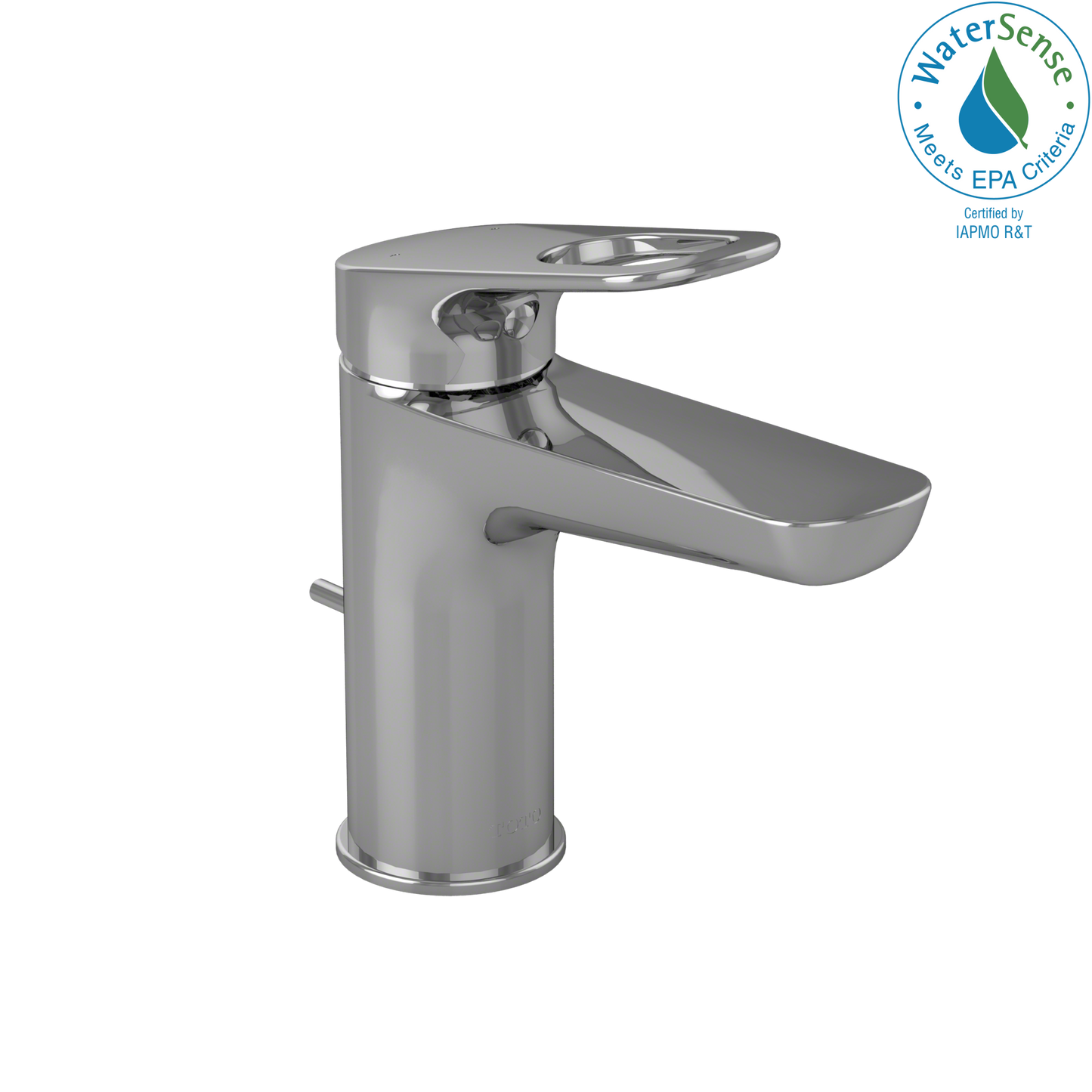 Toto TL362SD#CP - Oberon-R - Single Hole Deck Mount Bathroom Faucet with Low Flow WaterSense