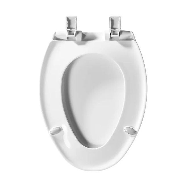 1200E4 000 - Affinity Elongated Plastic Toilet Seat - White