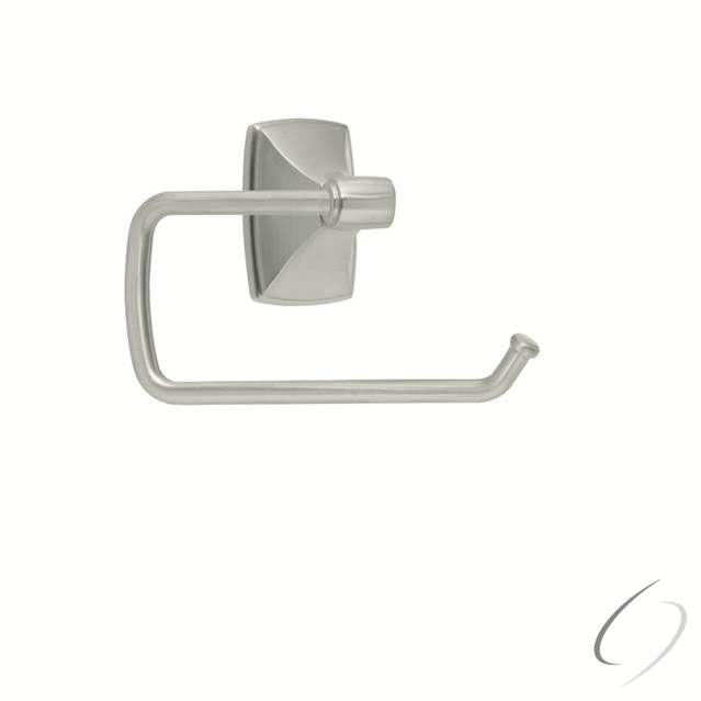 BH26500G10 Clarendon Single Post Tissue Roll Holder Satin Nickel Finish