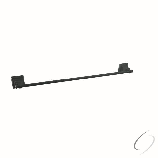 BH26514MB Markham Towel Bar with 24" Center to Center Matte Black Finish