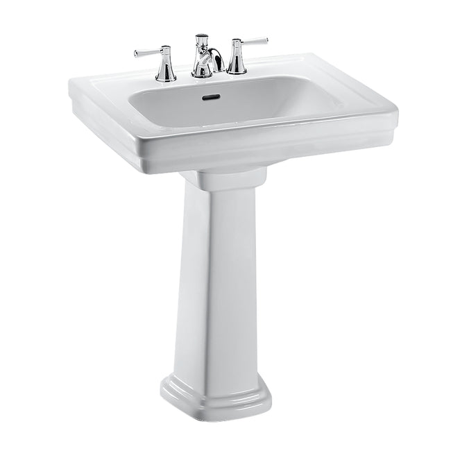 Toto LPT532.4N#01 - Promenade Lavatory and Pedestal with 4-Inch Centers- Sedona Beige