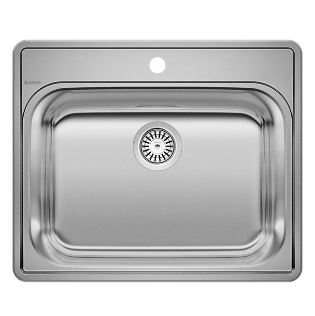 Blanco 441078 - 25" Essential Laundry Sink in 18 Gauge Stainless Steel