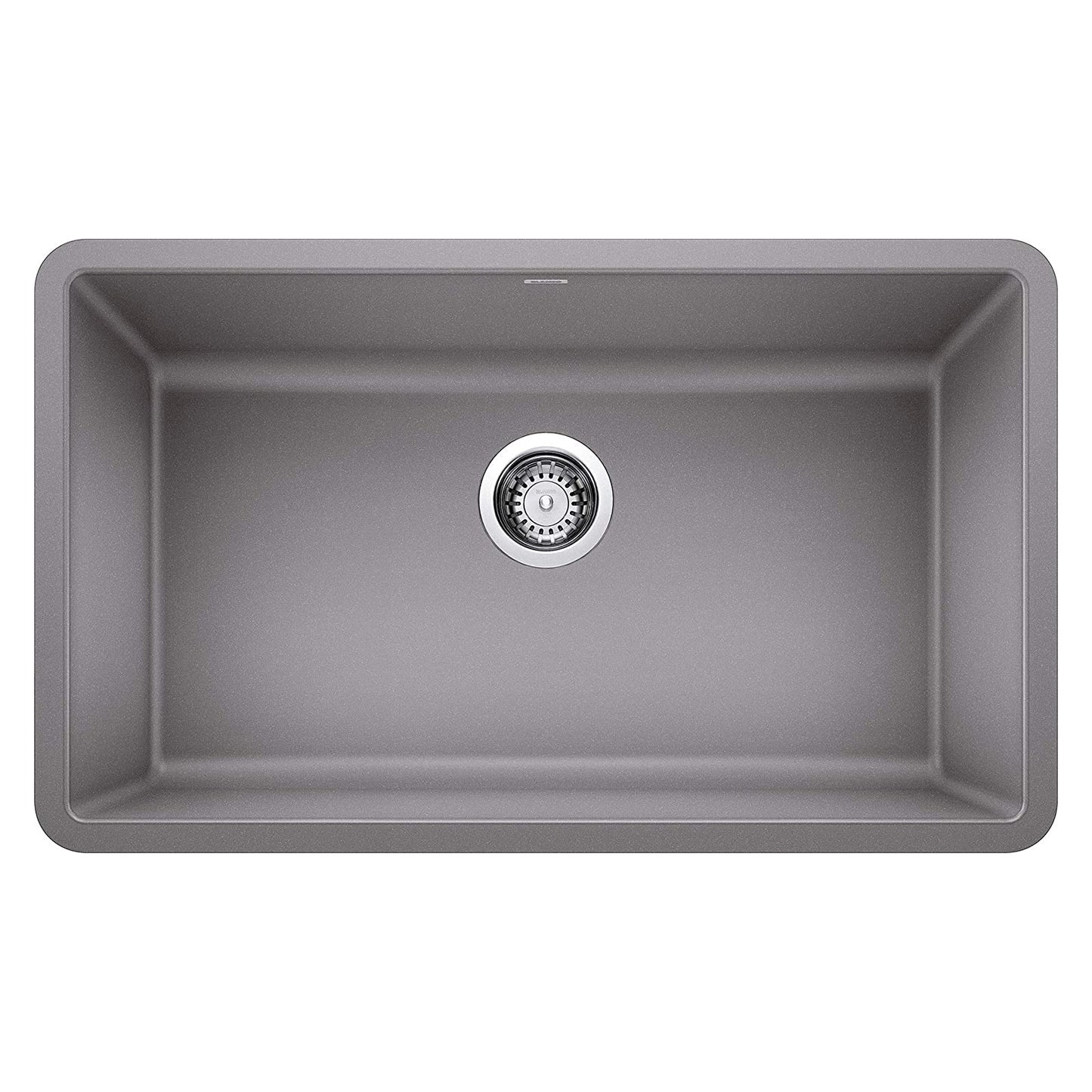 Precis 30" Undermount Single Basin Silgrant Kitchen Sink - Metallic Gray