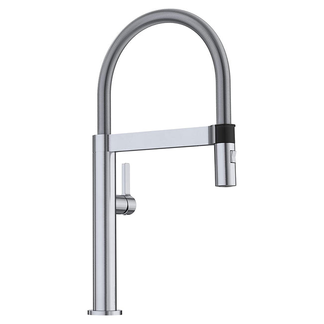 Culina Mini Semi-Pro Kitchen Faucet with Magnetic Handspray, 2.2 GPM- Satin Nickel