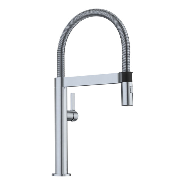 Blanco 441625 Culina 1.8 GPM Mini Semi-Pro Kitchen Faucet with Magnetic Handspray in Satin Nickel