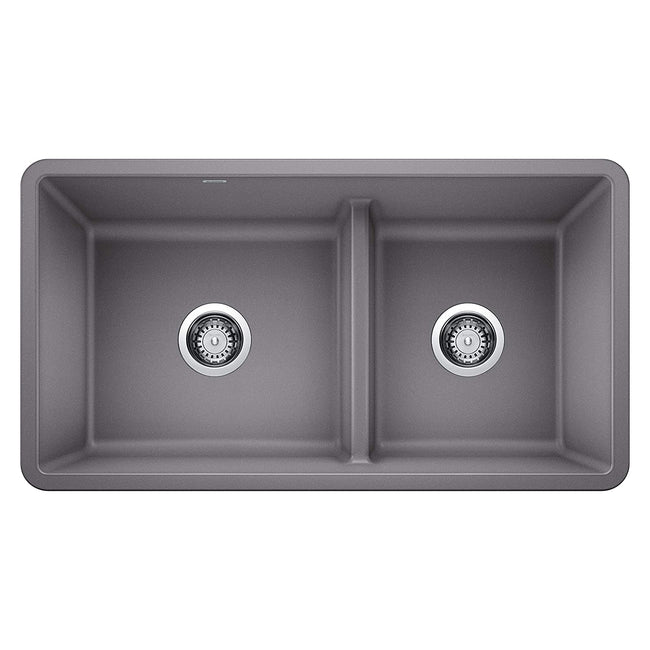 Precis Reversible 1-3/4 w/Low Divide - Metallic Gray