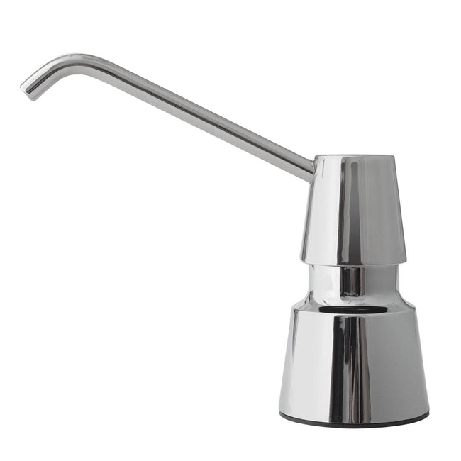 Bobrick 8236 - 6" Spout, Top-Fill 34oz. Manual Foam Soap Dispenser in Polished Stainless