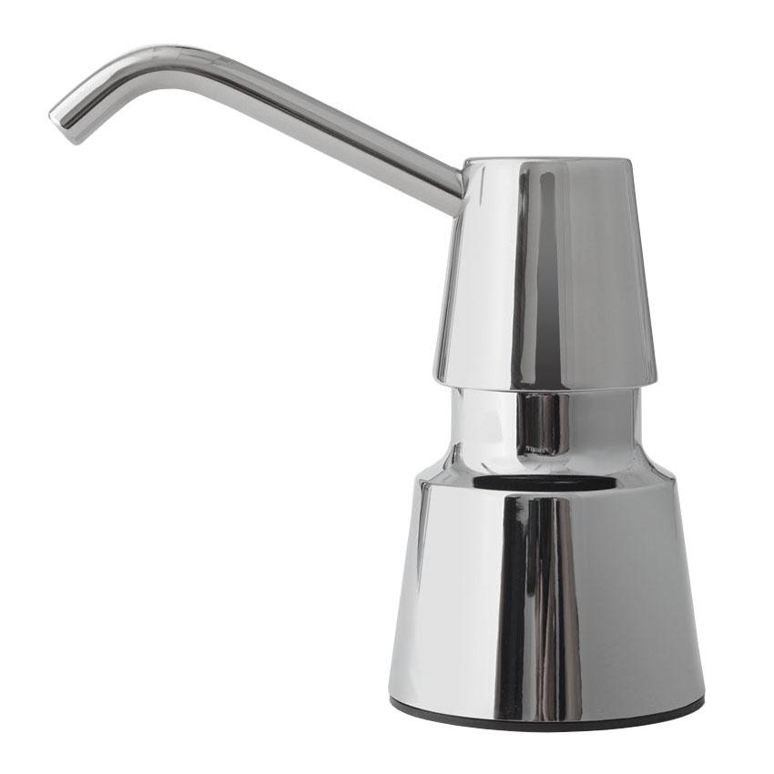 Bobrick 823 - 4" Spout, Top-Fill 34oz. Manual Foam Soap Dispenser in Polished Stainless