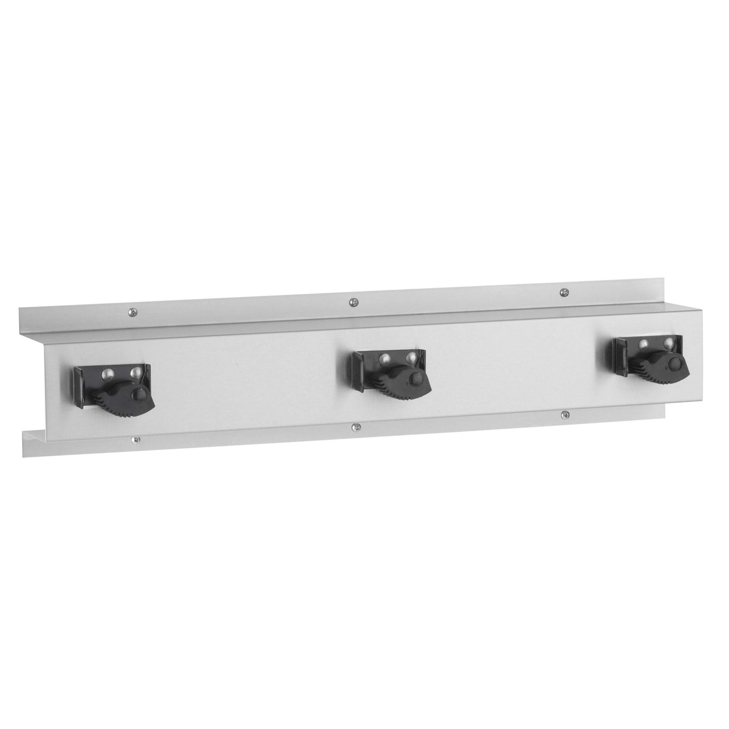 Bobrick 223X24 - 24" Mop and Broom Holder in Satin Stainless Steel