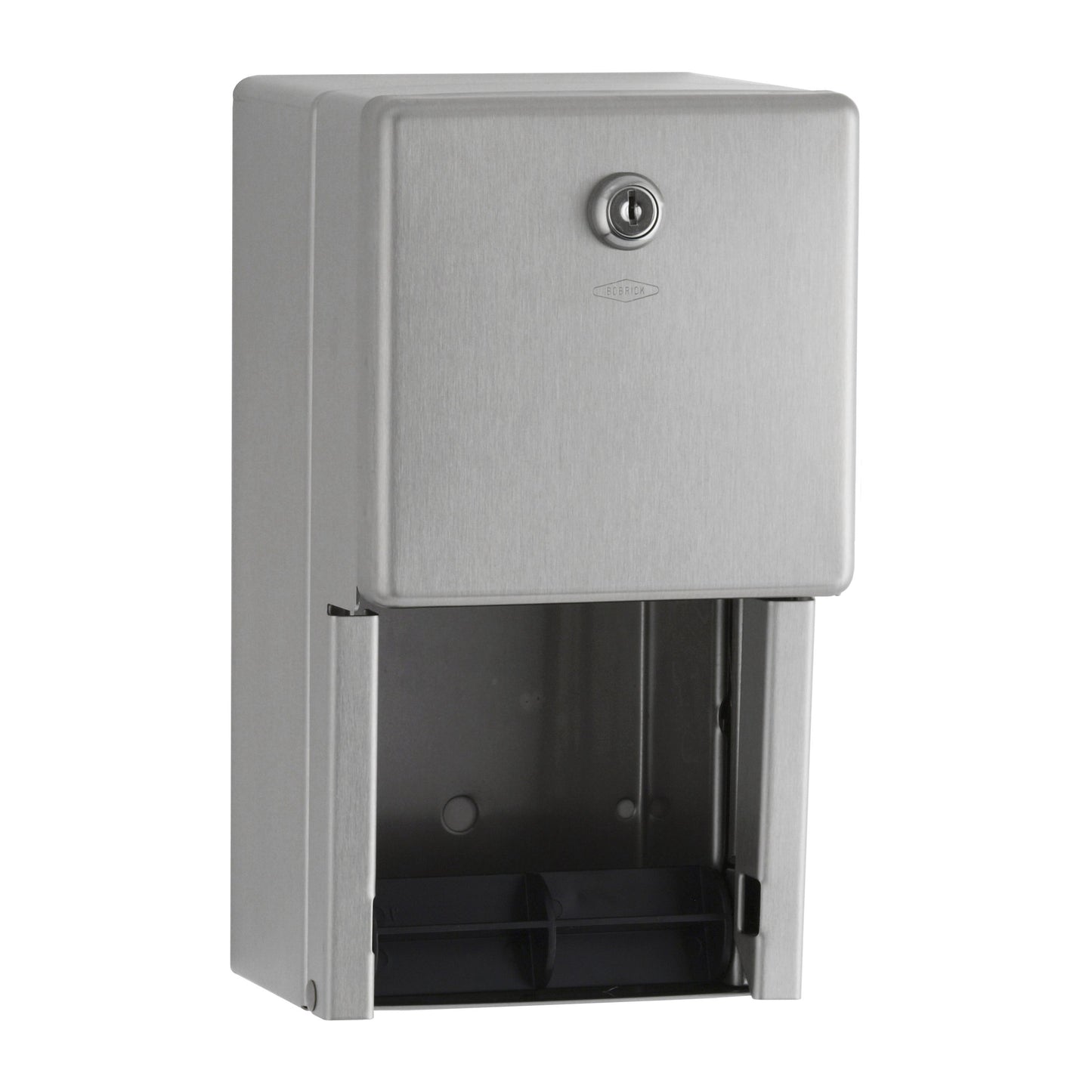 Bobrick 2888 - Surface Mounted Multi-Roll Toilet Tissue Dispenser in Satin Stainless Steel