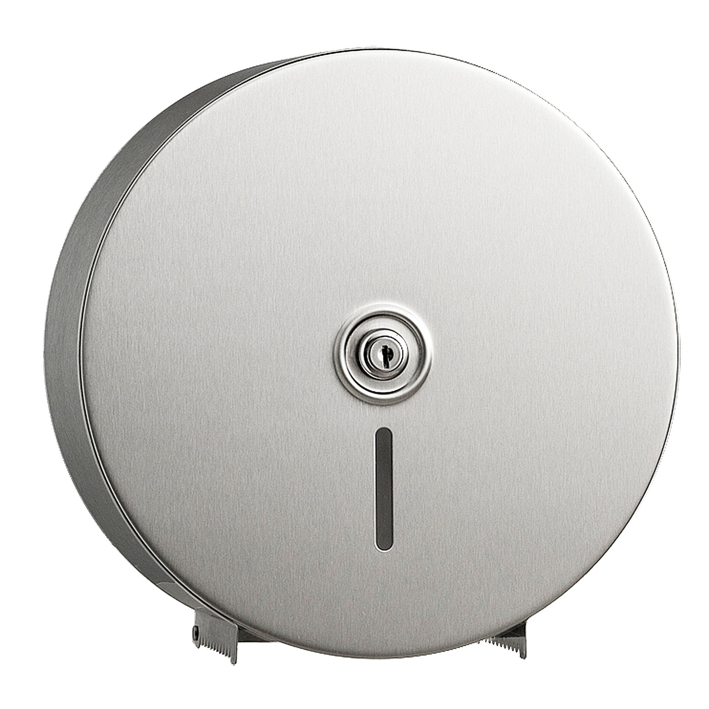 Bobrick 2890 - Surface Mounted Single Jumbo-Roll Toilet Tissue Dispenser in Satin Stainless Steel