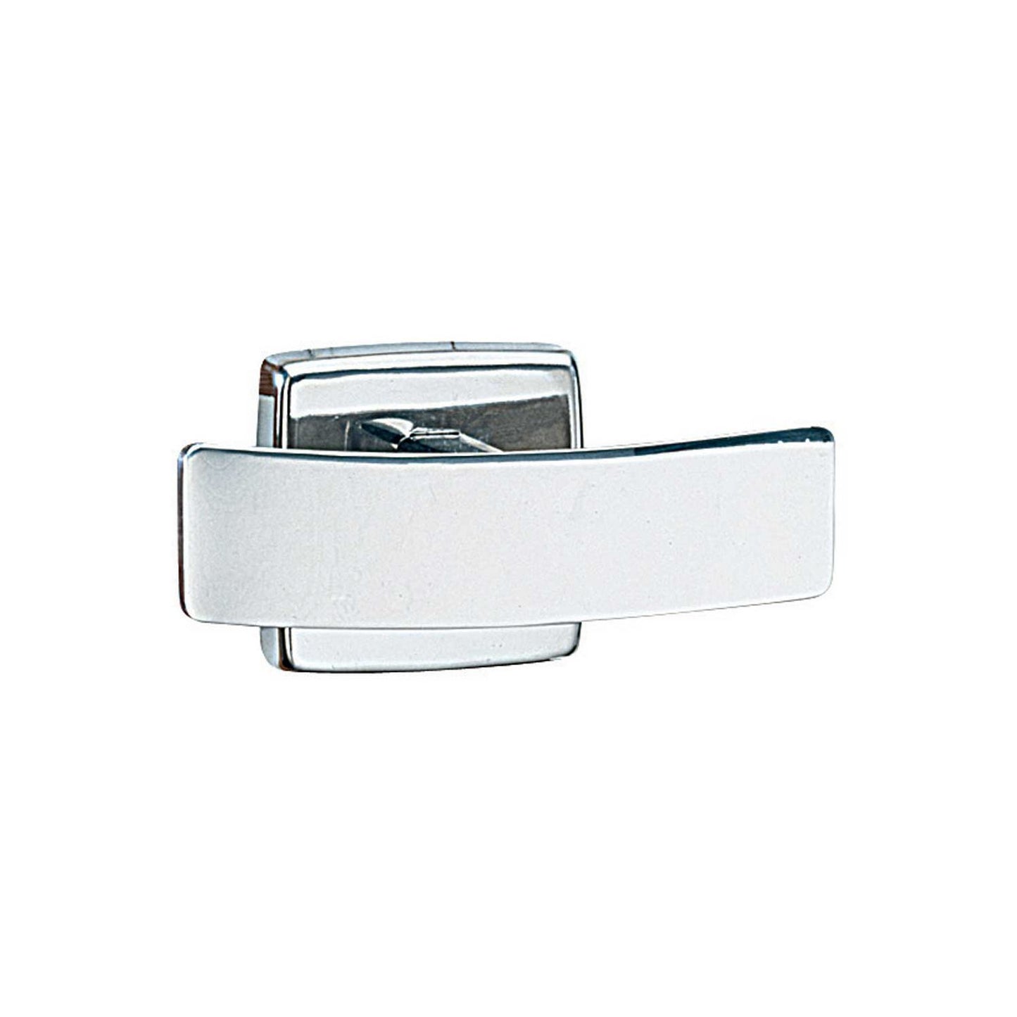 Bobrick 672 - 4" Double Robe Hook in Polished Stainless Steel