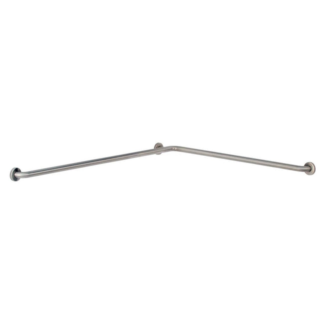 Bobrick 6897.99 - 1-1/2" Diameter Two-Wall Toilet Compartment Grab Bar in Peened Stainless Steel