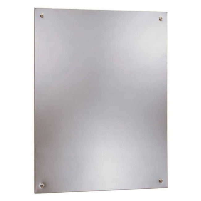 Bobrick 1556  - 18" x 30" Frameless Wall Mirror