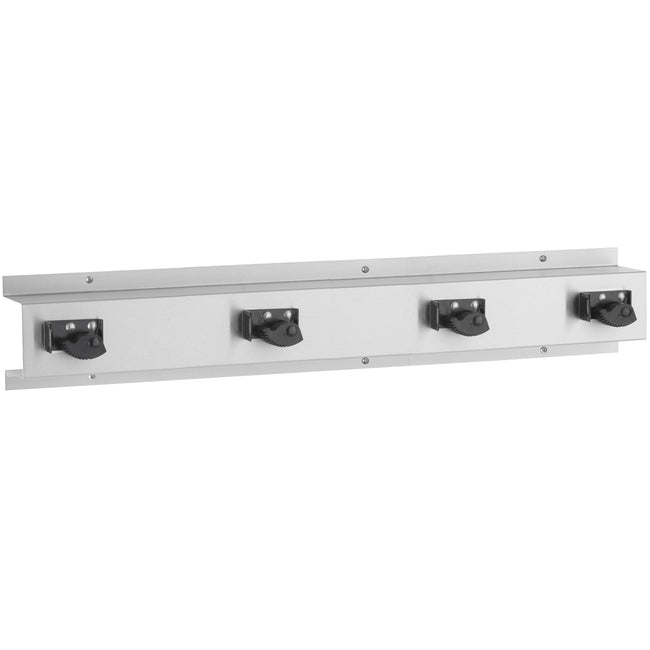 Bobrick 223X36 - 36" Mop and Broom Holder in Satin Stainless Steel